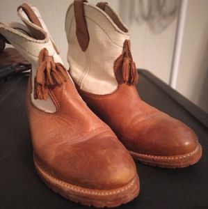 Vintage Shoe Co. Leather Boots